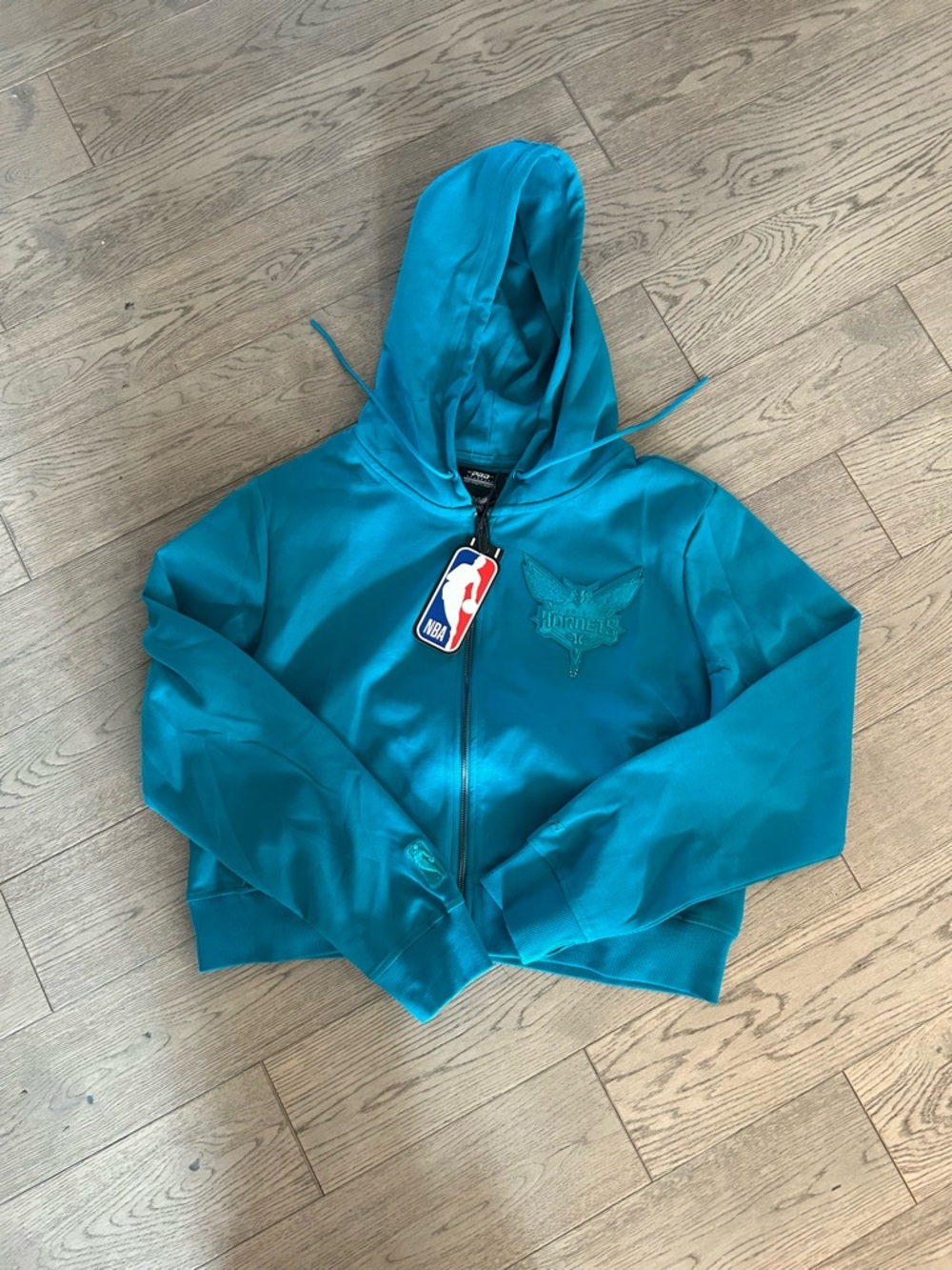 NBA Teal Charlotte Hornets Full-Zip Hoodie